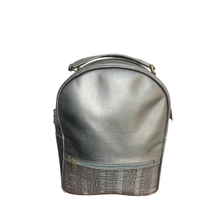 Morral dama mediano mac grabado gris