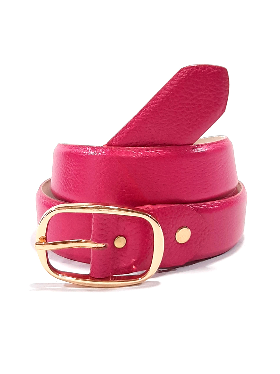 casete fibra Sudán Cinturón dama 3cms Fucsia - Original Leather