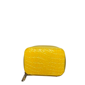 Monedero dama cuadrado mac amarillo