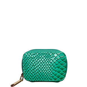 Monedero dama cuadrado mac verde