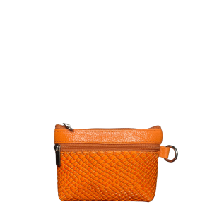 Monedero dama escama mac naranja