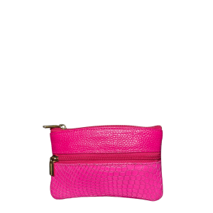 Monedero plano mac fucsia